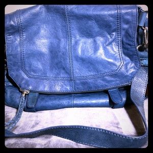 The Sak Cool blue large crossbody